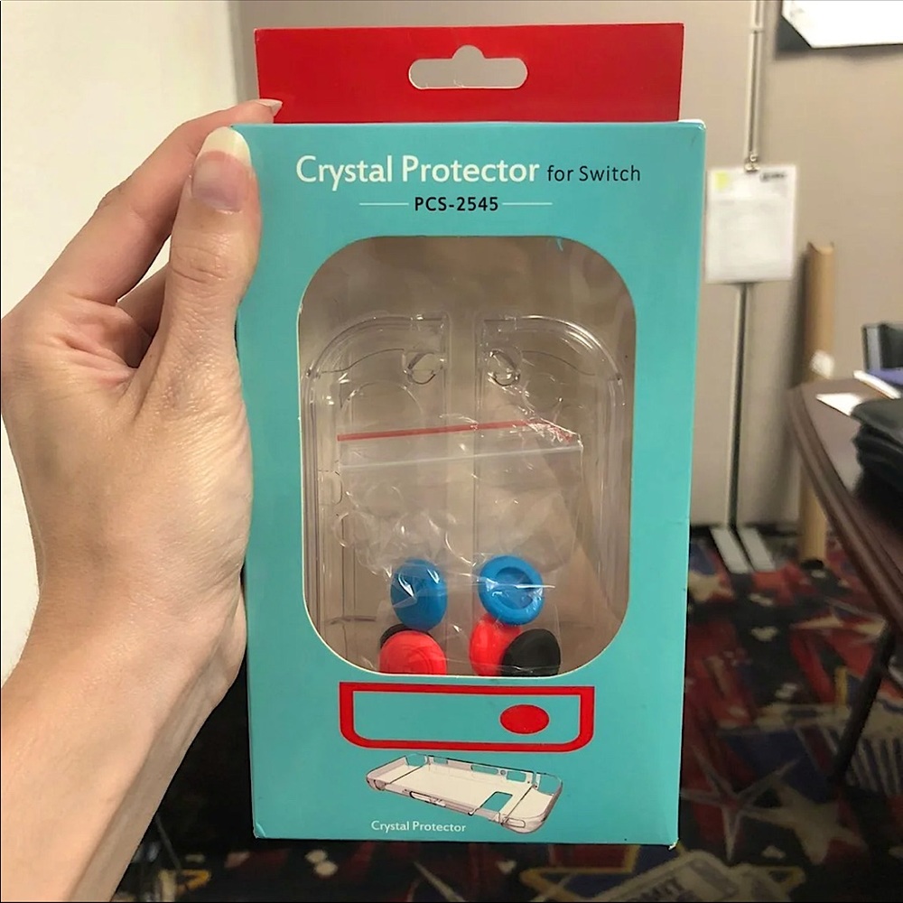 Crystal Protector Accessory Set For Nintendo Switch